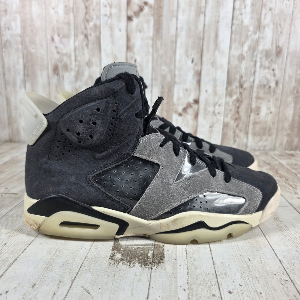 Nike Air Jordan 6 Retro SD Quai 54 Mens Size 10 Black Grey CK6635-001‎ Sneaker